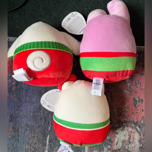 Squishmallows Holiday Hello Kitty & Friends Trio 7-8 Inch - NWT - Picture 8 of 8